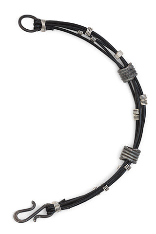 Multistrand snare bracelet