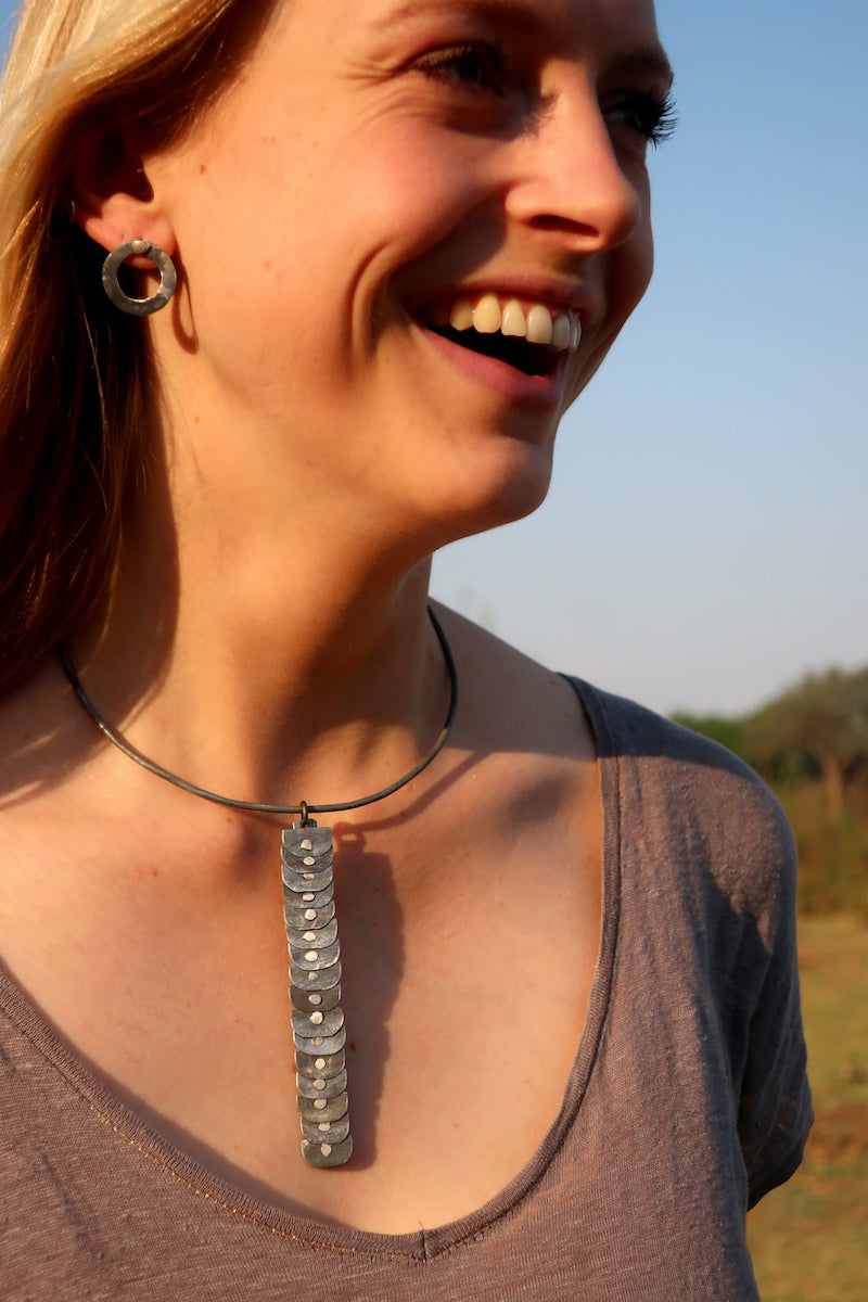 Pangolin conservation necklace