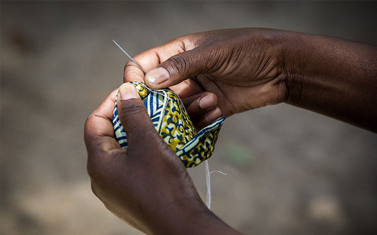 Our beautiful chitenge gift pouches