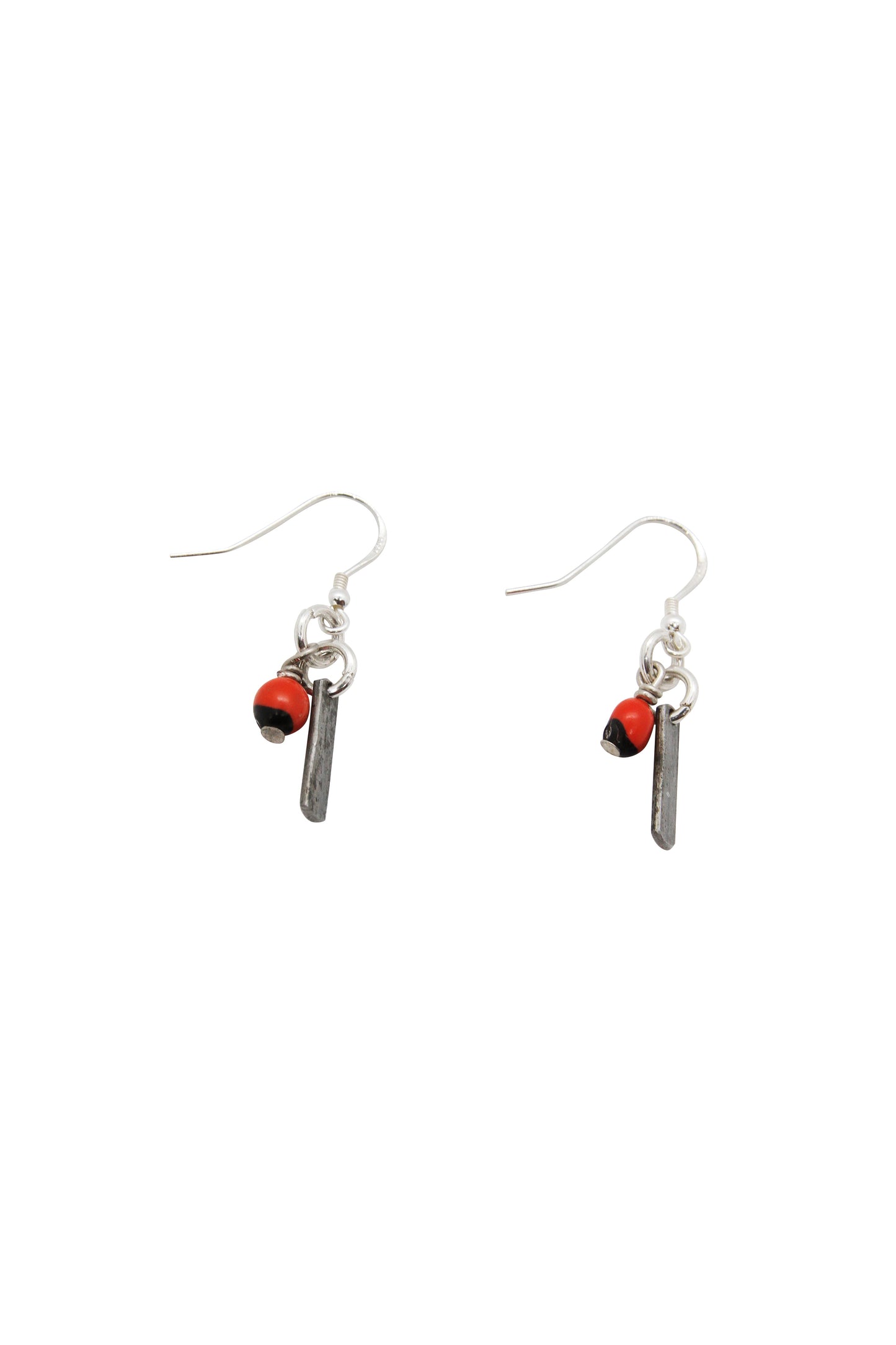 Lucky bean snare earrings