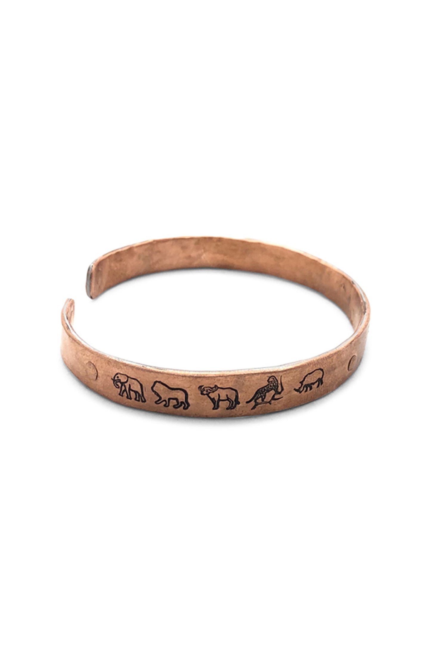 Gladiator snare bracelet copper