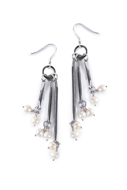 Snare drop earrings