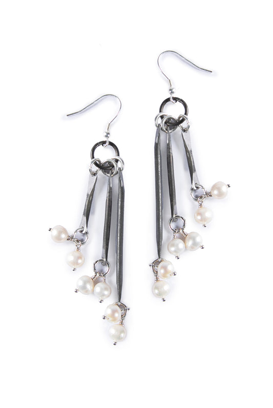 Snare drop earrings
