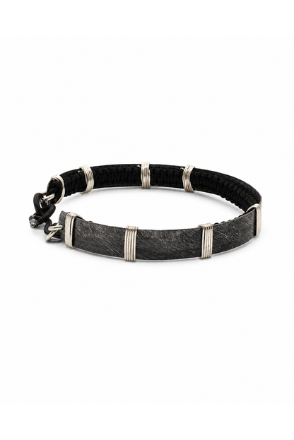 Full hammered snare bracelet