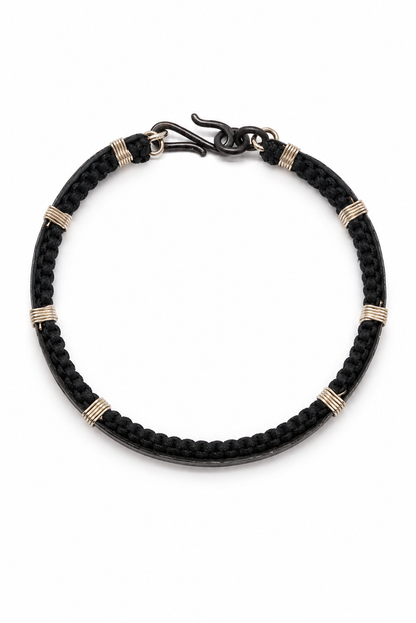 Full hammered snare bracelet