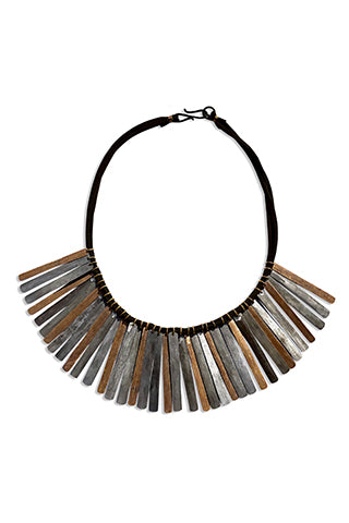 Gladiator snare necklace