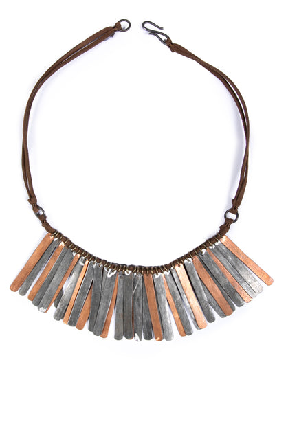 Gladiator snare necklace