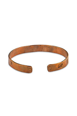 Gladiator snare bracelet copper