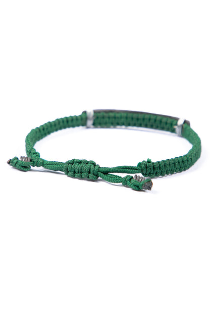 Hammered snare bracelet with giraffe stamp