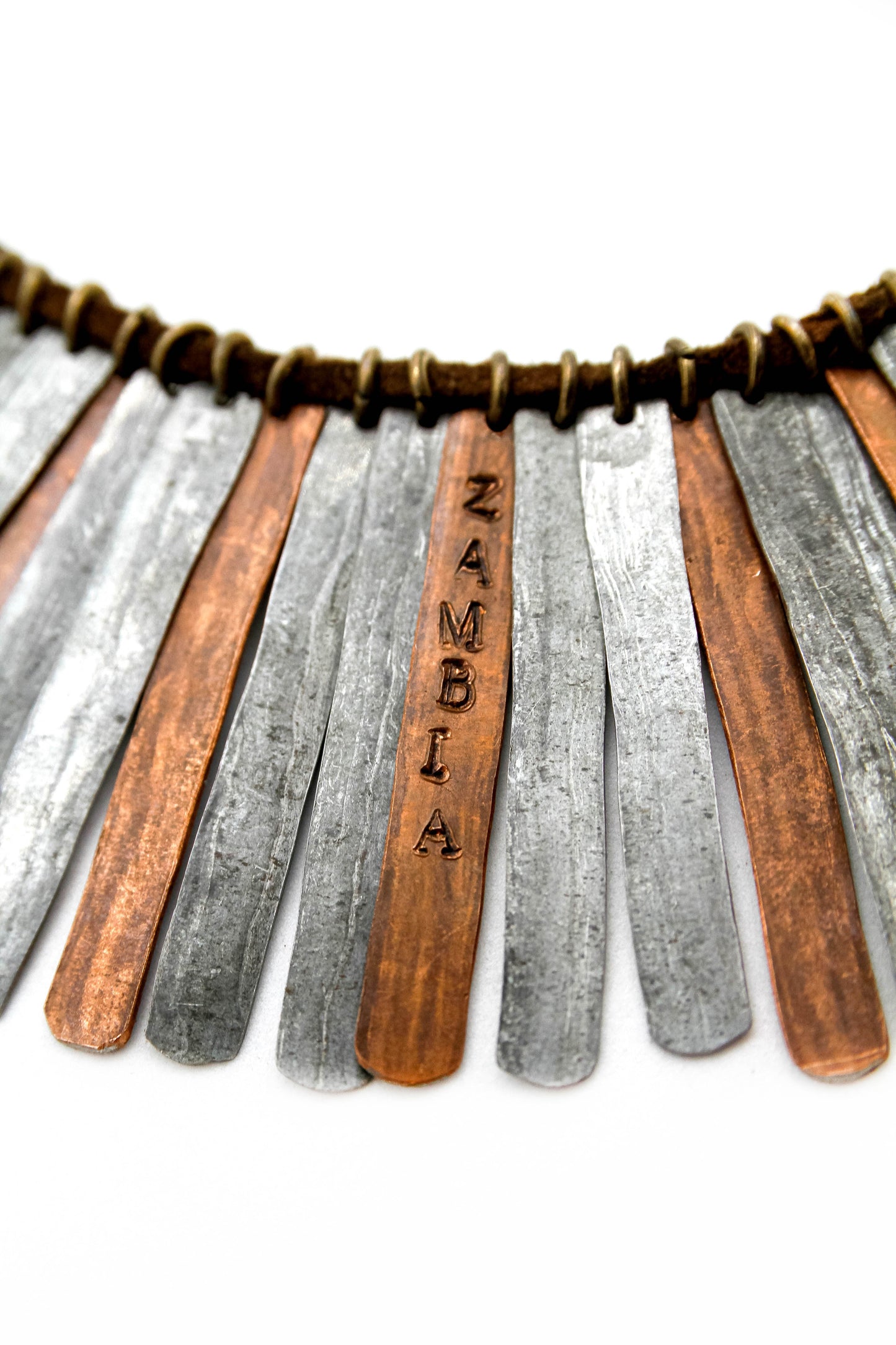 Gladiator snare necklace