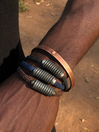 Snare and cord bracelet