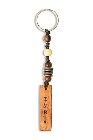 Africa snare key ring