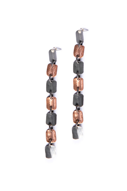 Pangolin statement conservation earrings