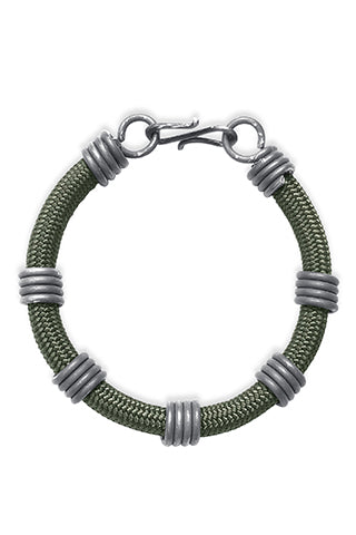Men's paracord snare bracelet
