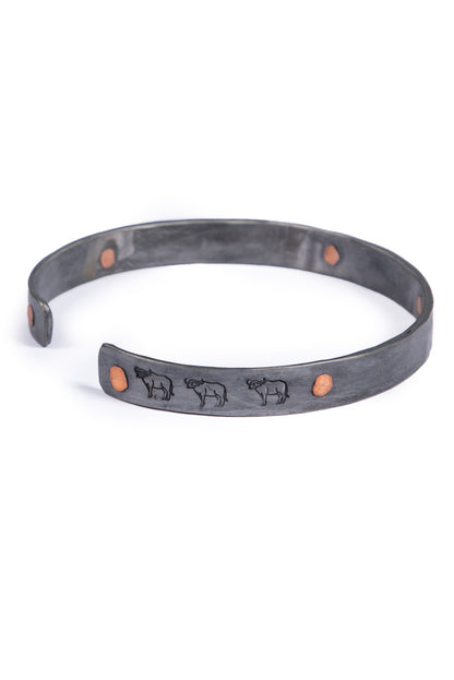 Gladiator snare bracelet