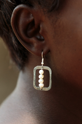 Heritage snare earrings