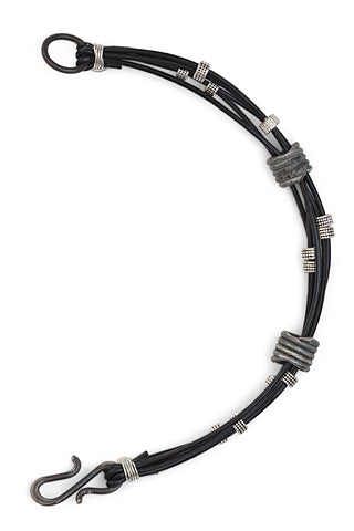 Multi strand snare bracelet